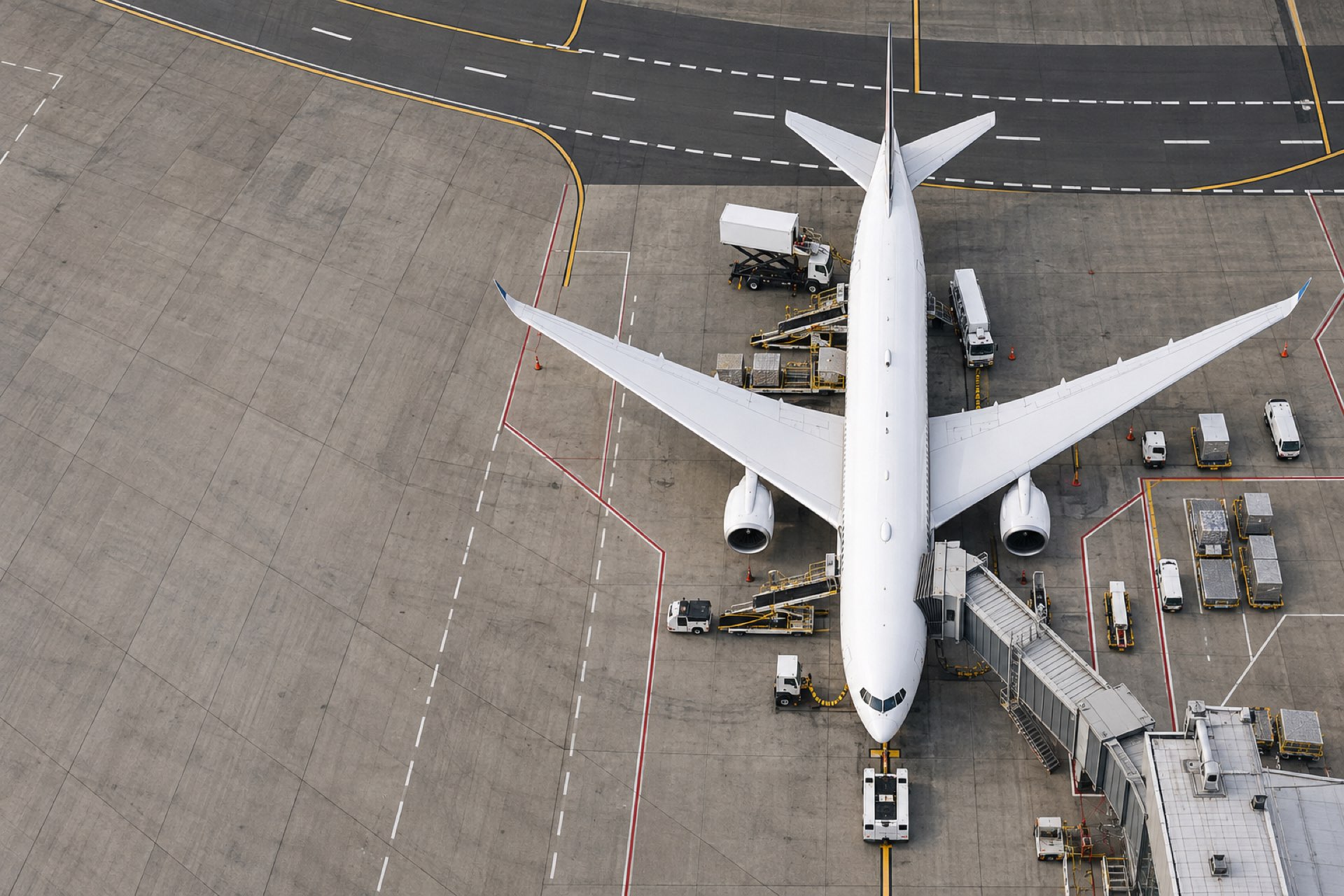 Aircraft and ground operations at an airport