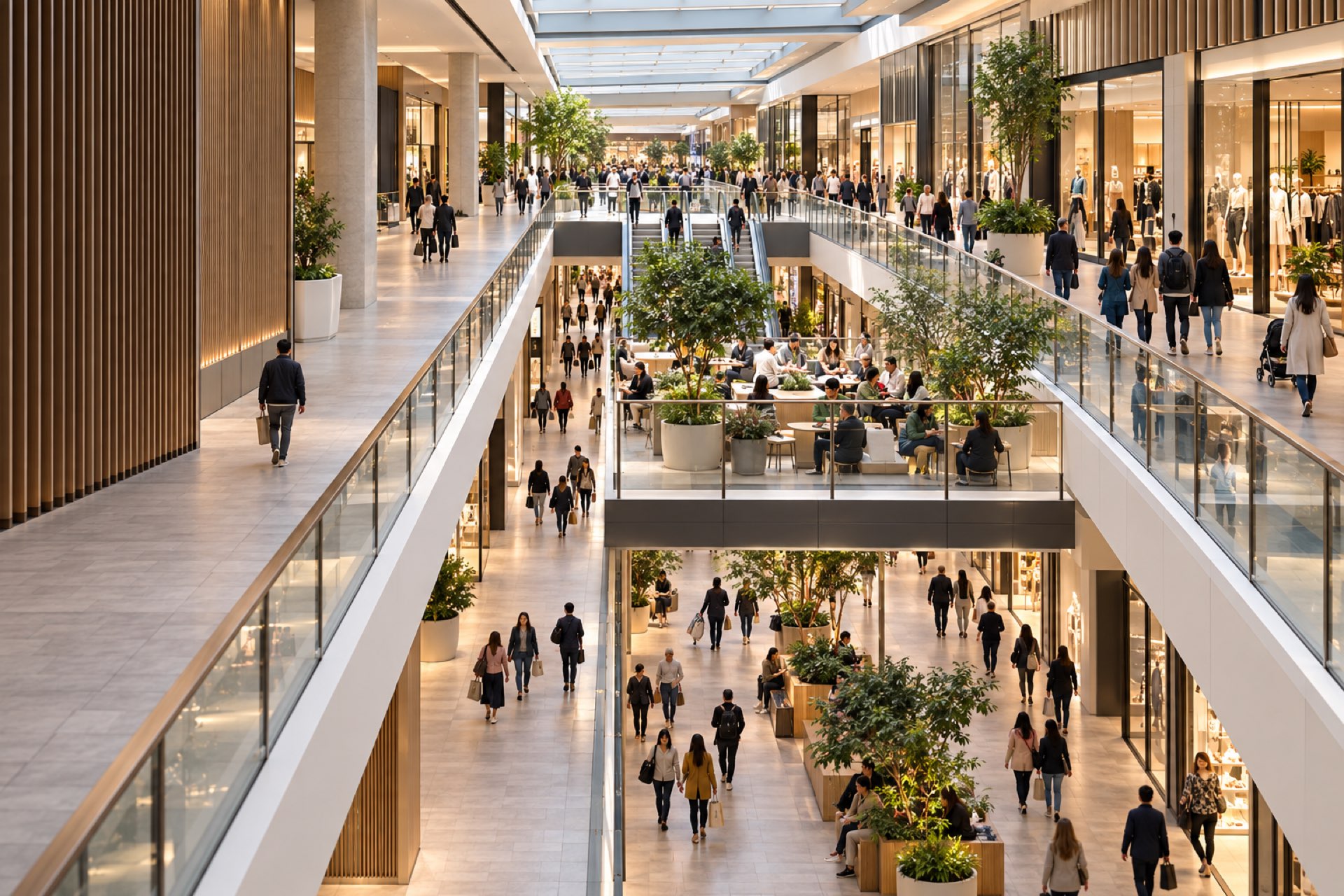 Modern retail environment